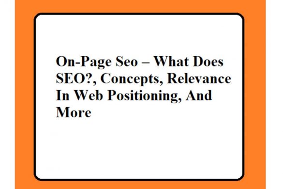 on seo page