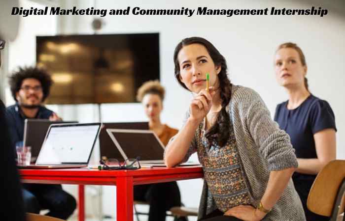 Digital Marketing and Community Management Internship